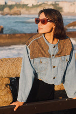 Cargar imagen en el visor de la galería, Chaqueta dorada negra