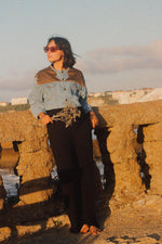 Cargar imagen en el visor de la galería, Chaqueta dorada negra