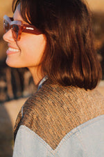 Cargar imagen en el visor de la galería, Chaqueta dorada negra