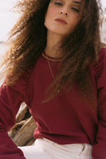 Load image into Gallery viewer, Sweat Barbara Framboise - Venitz