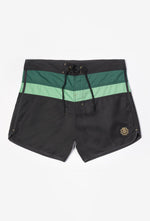 Charger l'image dans la galerie, Boardshort Jon One Stripe Black/ Green2/ Black - Venitz