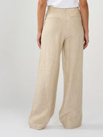 Load image into Gallery viewer, Natural Linen Trousers XXS 
