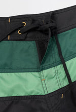 Load image into Gallery viewer, Boardshort Jon One Stripe Black/ Green2/ Black - Venitz
